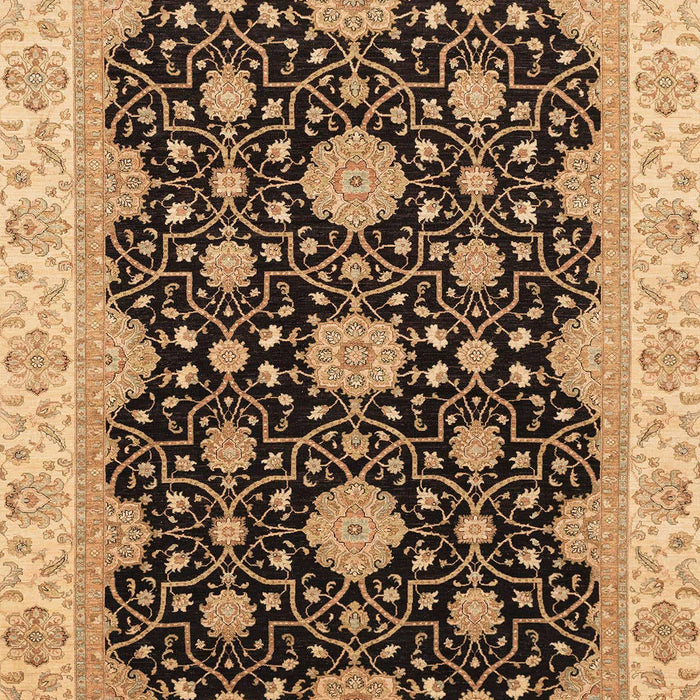 Machine Washable Abstract Sangria Brown Rug, wshabs4060