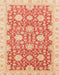 Machine Washable Abstract Bright Orange Rug, wshabs4061