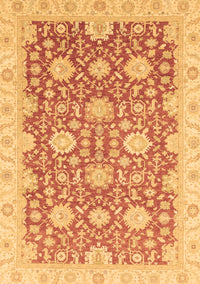 Oriental Brown Traditional Rug, abs4061brn