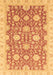 Oriental Brown Traditional Rug, abs4061brn