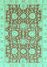 Oriental Turquoise Traditional Rug, abs4061turq