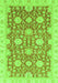 Oriental Green Traditional Rug, abs4061grn