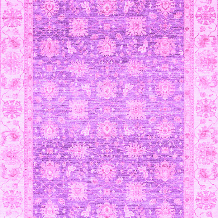 Machine Washable Oriental Purple Traditional Area Rugs, wshabs4062pur