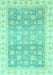 Oriental Turquoise Traditional Rug, abs4062turq