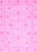 Oriental Pink Traditional Rug, abs4063pnk