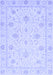 Oriental Blue Traditional Rug, abs4063blu