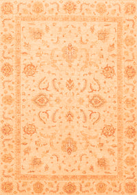 Oriental Orange Traditional Rug, abs4063org