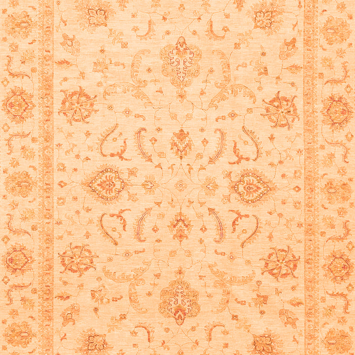 Oriental Orange Traditional Rug, abs4063org