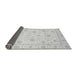 Sideview of Oriental Gray Traditional Rug, abs4063gry