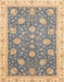 Machine Washable Abstract Yellow Rug, wshabs4064