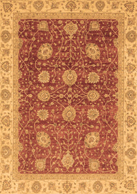 Oriental Brown Traditional Rug, abs4065brn