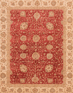 Abstract Orange Oriental Rug, abs4065
