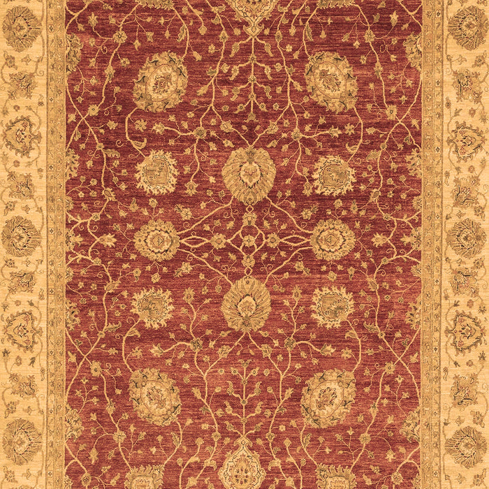 Machine Washable Oriental Brown Traditional Rug, wshabs4065brn
