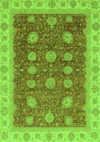 Oriental Green Traditional Rug, abs4065grn