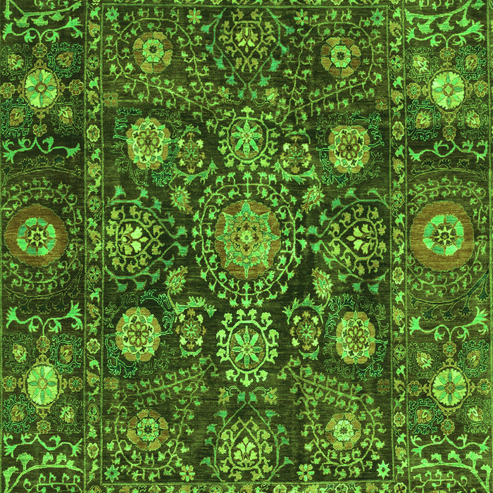 Oriental Green Traditional Rug, abs4066grn