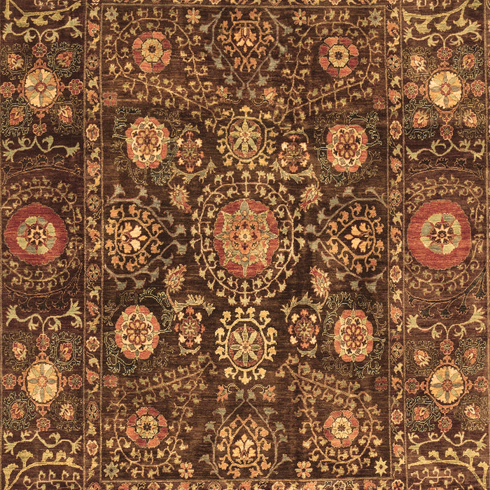 Oriental Brown Traditional Rug, abs4066brn
