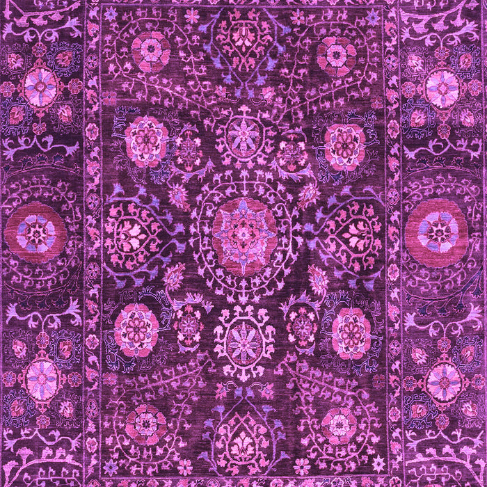 Machine Washable Oriental Purple Traditional Area Rugs, wshabs4066pur