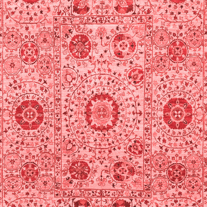 Abstract Red Modern Area Rugs