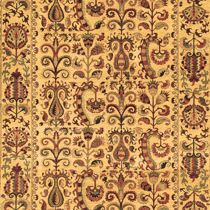Abstract Brown Modern Rug, abs4068brn