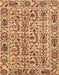 Machine Washable Abstract Chestnut Red Rug, wshabs4068