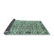 Sideview of Abstract Light Blue Modern Rug, abs4068lblu