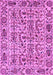 Machine Washable Abstract Purple Modern Area Rugs, wshabs4068pur