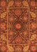 Oriental Orange Traditional Rug, abs4069org