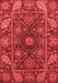 Oriental Red Traditional Area Rugs