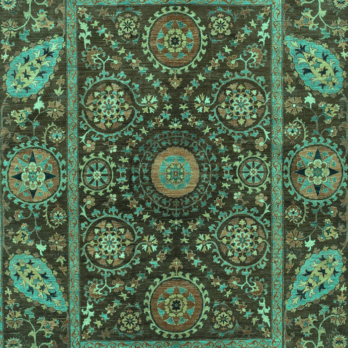 Oriental Turquoise Traditional Rug, abs4069turq