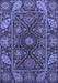 Oriental Blue Traditional Rug, abs4069blu