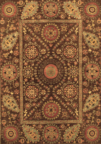 Oriental Brown Traditional Rug, abs4069brn