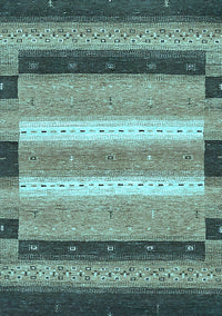 Abstract Light Blue Modern Rug, abs406lblu