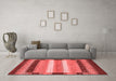 Modern Red Washable Rugs