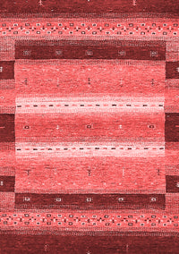 Abstract Red Modern Rug, abs406red