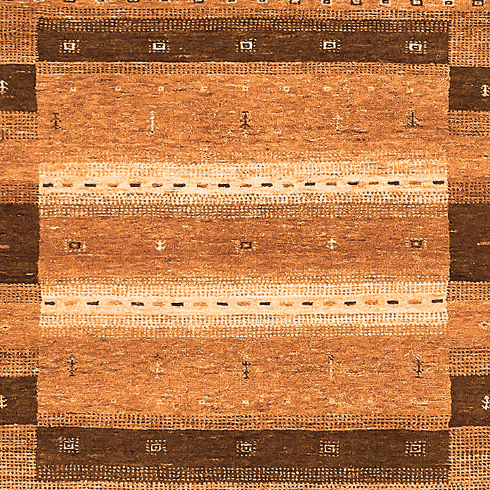 Abstract Orange Modern Rug, abs406org