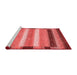 Modern Red Washable Rugs