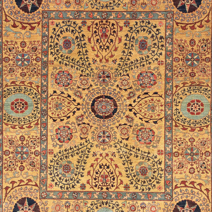 Machine Washable Abstract Red Rug, wshabs4070