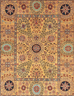 Abstract Red Modern Rug, abs4070