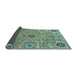 Sideview of Abstract Light Blue Modern Rug, abs4070lblu