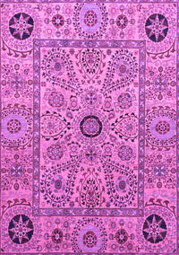 Abstract Purple Modern Rug, abs4070pur