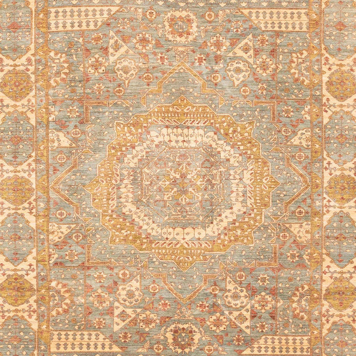 Abstract Orange Oriental Rug, abs4071
