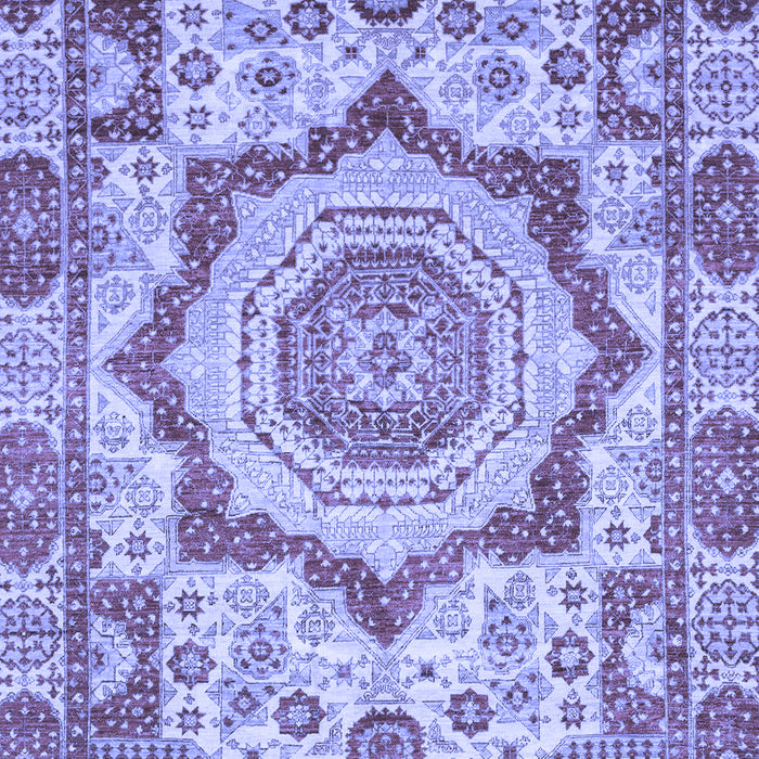 Abstract Blue Modern Rug, abs4072blu