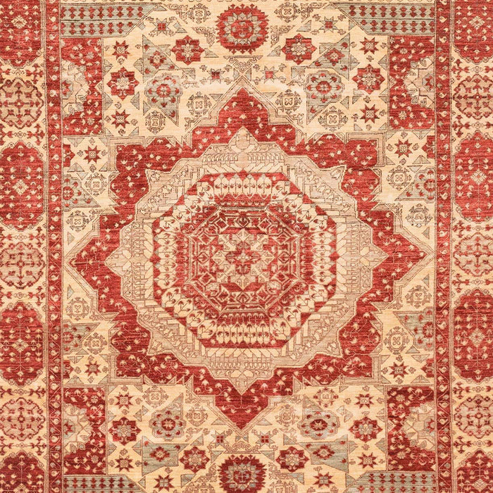 Abstract Red Modern Rug, abs4072