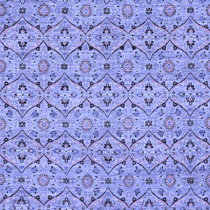 Abstract Blue Modern Rug, abs4073blu