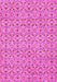 Abstract Pink Modern Rug, abs4073pnk