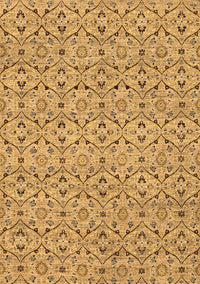 Abstract Brown Modern Rug, abs4073brn