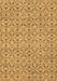 Abstract Brown Modern Rug, abs4073brn