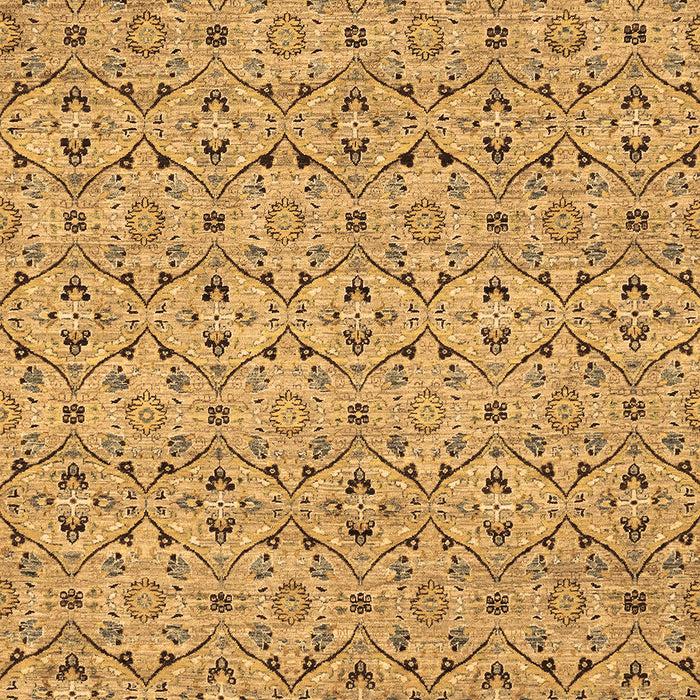 Abstract Brown Modern Rug, abs4073brn