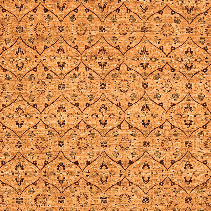 Machine Washable Abstract Orange Modern Area Rugs, wshabs4073org