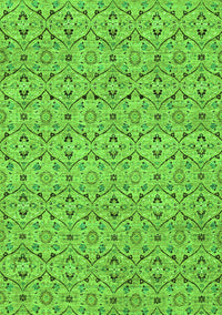 Abstract Green Modern Rug, abs4073grn